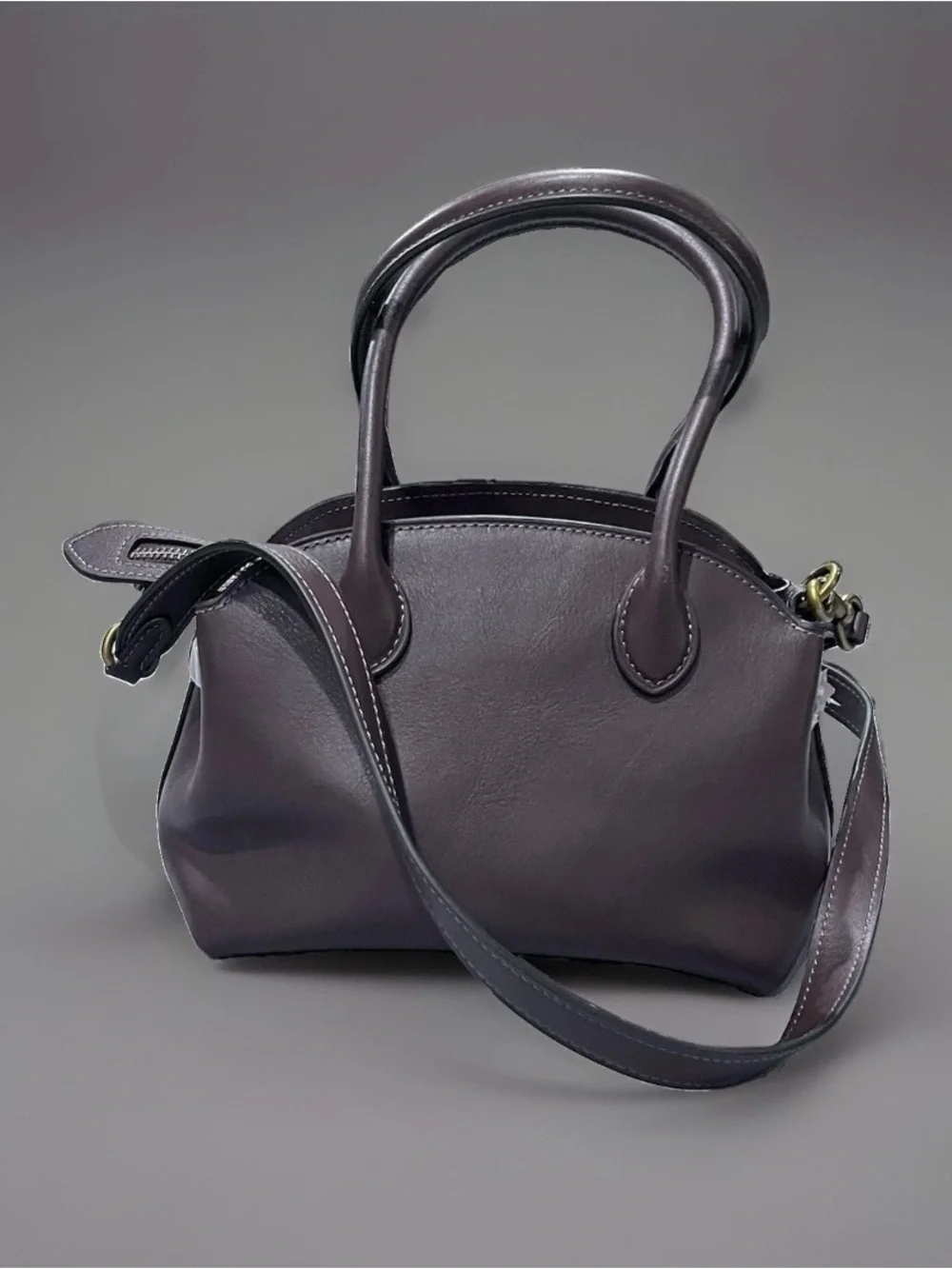 COACH Empire 21 Leather Tote Bag Purse Maple Brass Leather Classic Designer NWOT